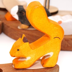 Eichhörnchen Geburtstagsstecker Holztiere