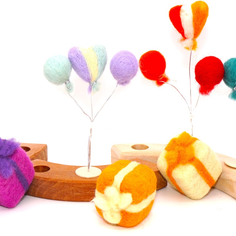 Ballon Birthday ring plugs1634 Schnuffelinis