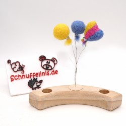 Luftballons Geburtstagsringe Motivstecker 423 Schnuffelinis