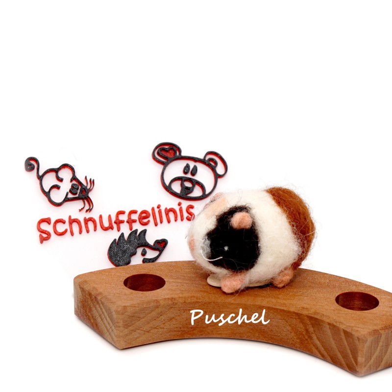 Meerschweinchen Geburtstagsringe Motivstecker Puschel Schnuffelinis