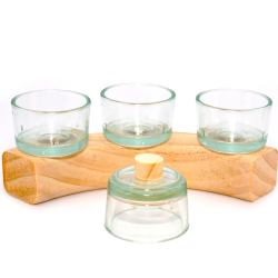 tea light glas Set Schnuffelinis