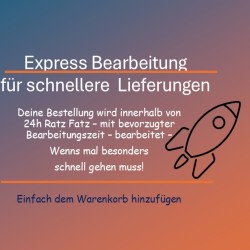 Expressbearbeitung Ratz Fatz Versandexpress, Eilige Bestellung
