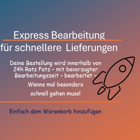 Expressbearbeitung Ratz Fatz Versandexpress Schnuffelinis