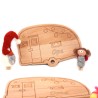 Camper cutting board personalised