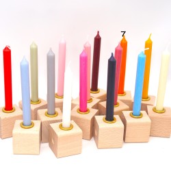 Birthday candles orange7 Schnuffelinis