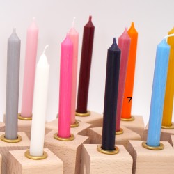 Birthday candles orange7 Schnuffelinis