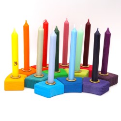 Birthday candles yellow3