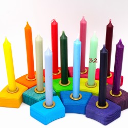 Birthday candles light green32 Schnuffelinis