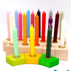 Birthday candles purple19 Schnuffelinis