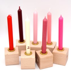 Birthday candles creme 2 Schnuffelinis