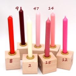 Geburtstagskerzen creme 2 Geburtstagsringe Schnuffelinis