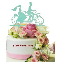 Wedding Cake topper Bride and Groom Schnuffelinis