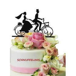 Cake Topper Tandem – Hochzeit – Schnuffelinis