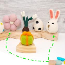 Lochadapter Holzzapfen DIY Motivstecker – Schnuffelinis