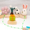 Lochadapter Holzzapfen DIY Motivstecker Schnuffelinis