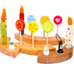 Motivstecker Lutscher Lollis Geburtstagsstecker Schnuffelinis