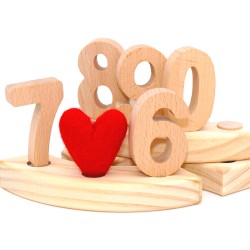 birthday ring numbers 6-0 nature Schnuffelinis