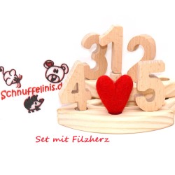 Motivstecker Zahlen Set – Schnuffelinis