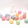 Felt Eggs swirly Schnuffelinis