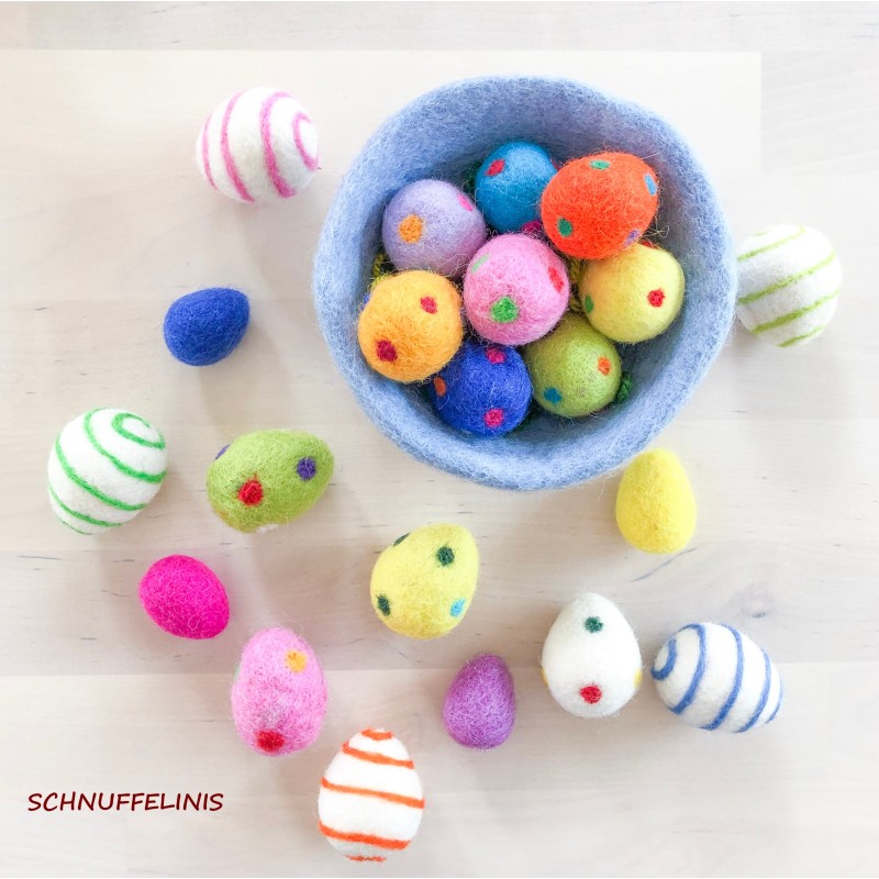 Easter eggs 3 sizes Schnuffelinis