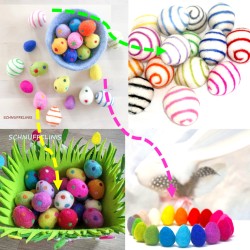 Easter eggs 3 sizes Schnuffelinis