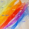 Rainbow scarf 8er Set Schnuffelinis
