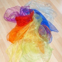 Rainbow scarf 8er Set Schnuffelinis