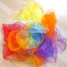 Regenbogen 8er Set Spielseidetücher Schnuffelinis