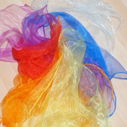 Rainbow scarf 8er Set Schnuffelinis