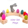 Stecker Ostereier Set Maya