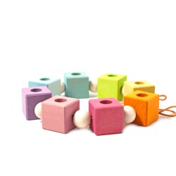 birthday cubes rainbow - SCHNUFFELINIS