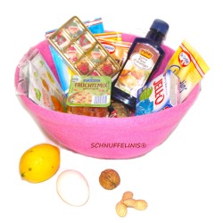 felted bowls XXL pink