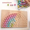 Rainbow board with 8 soft colors