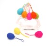 Felt eggs 9pcs. neon Schnuffelinis