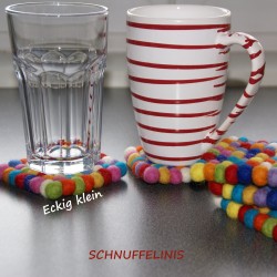 Felt balls trivets & coaster