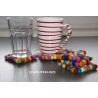 Felt balls coaster set Schnuffelinis