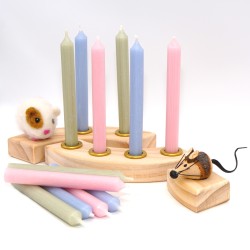 Motivstecker Maus Geburtstagsstecker Holz