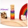 Mouse wooden birthday ring Schnuffelinis