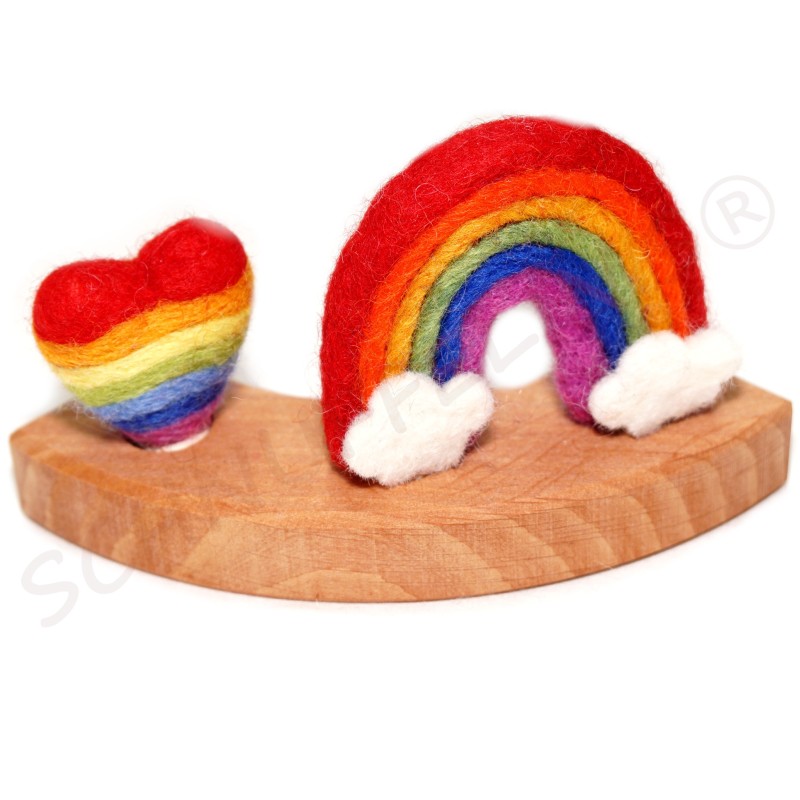 rainbow birthday ring plug