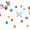 felt letter K Schnuffelinis