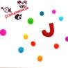 felt letter J