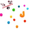 felt letter J