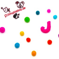 felt letter J - SCHNUFFELINIS