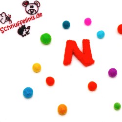 felt letter N