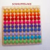 Rechentafel 1 bis 100, Zahlenlegebrett Montessori, Waldorf Material