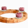 beeswax tealight red candles Schnuffelinis