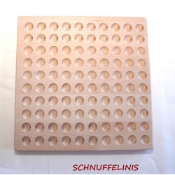 Rechnen Holzlegebrett Rechentafel Zahlen bis 100