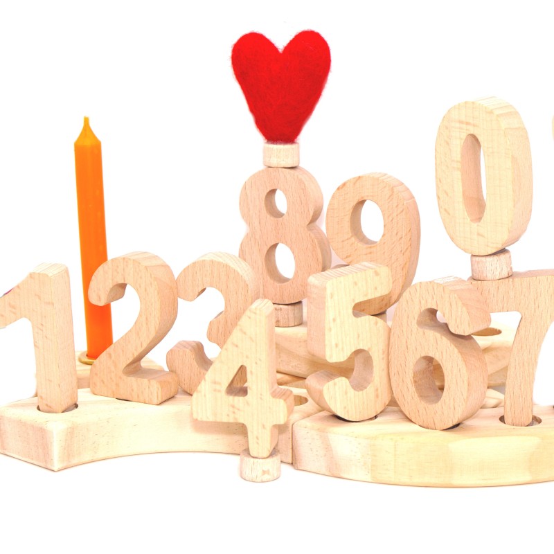 Motivstecker Zahlen einzeln wählbar