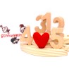 birthday ring numbers 0-9 Schnuffelinis