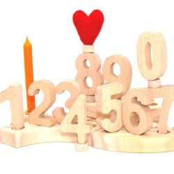 birthday ring numbers 0-9 Schnuffelinis